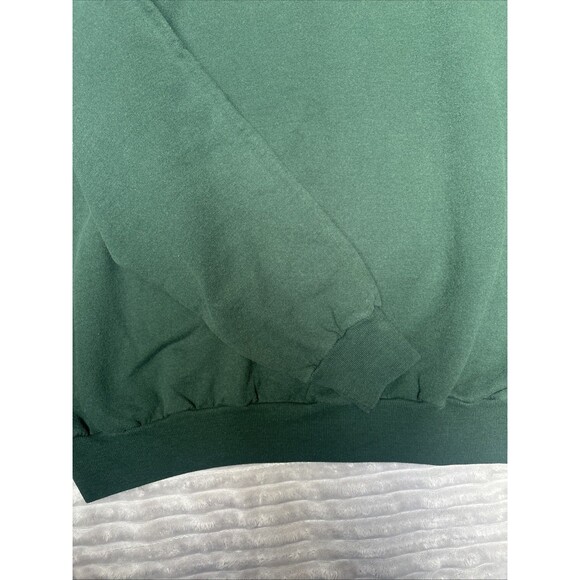 Papa The Man The Myth The Legend Christmas Sweatshirt Green 2XL Hanes Bear Claws - Picture 10 of 10